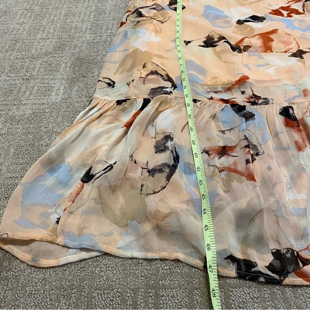 {Y.A.S | ASOS} Summer Maxi Dress | Abstract Floral Print ~ Size Small - Picture 12 of 16